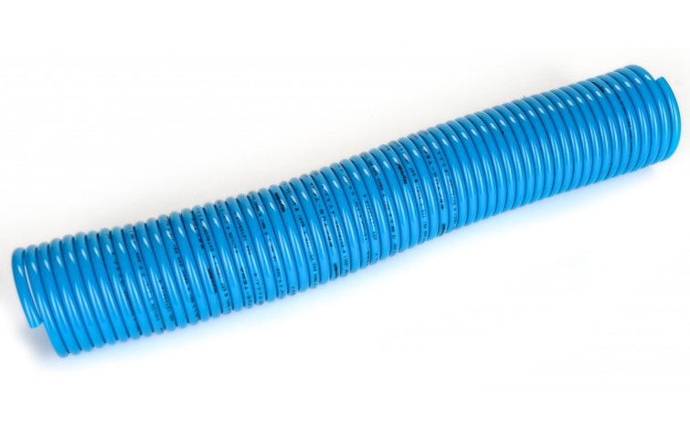 Rectus MFSP12/100 poliamid 12 spiráltömlő, kék, 12x10x1 mm, 10 m hosszú termék fő termékképe