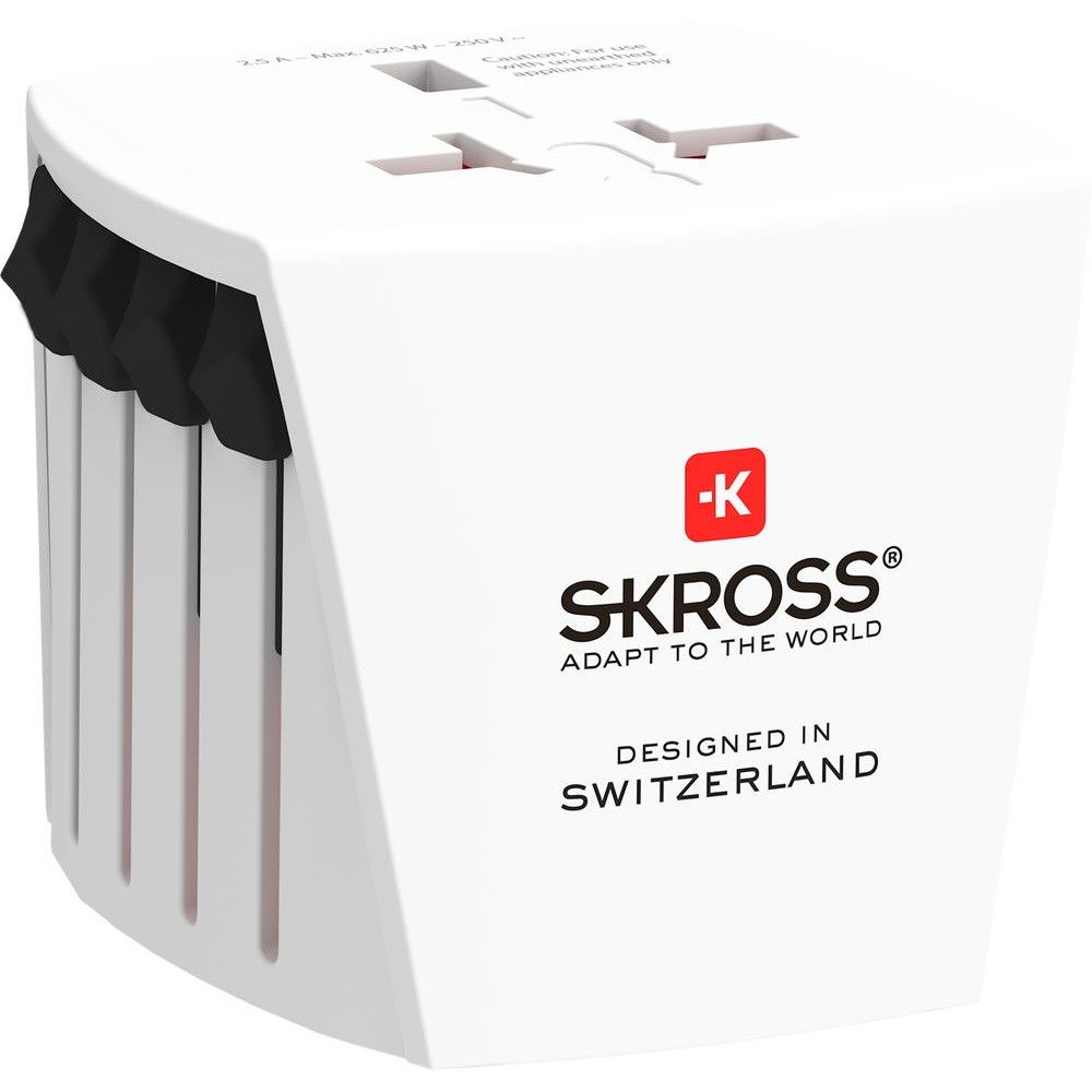 Skross MUV MICRO hálózati csatlakozó átalakító, 2.5 Amper termék fő termékképe