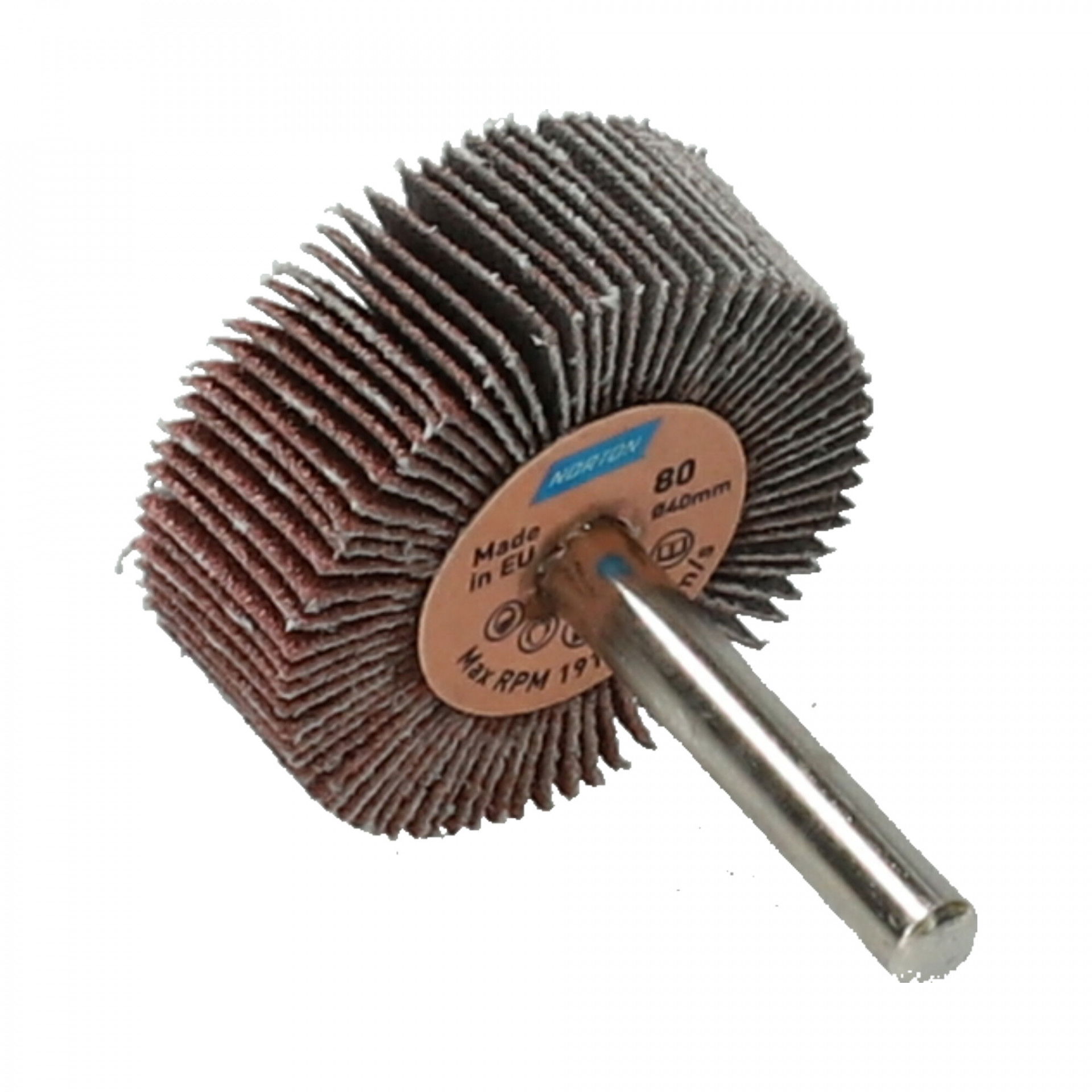 Norton Metal R207Plus csapos lamellás csiszolókorong Ø40x15x6mm P80, 10 db/csomag termék fő termékképe