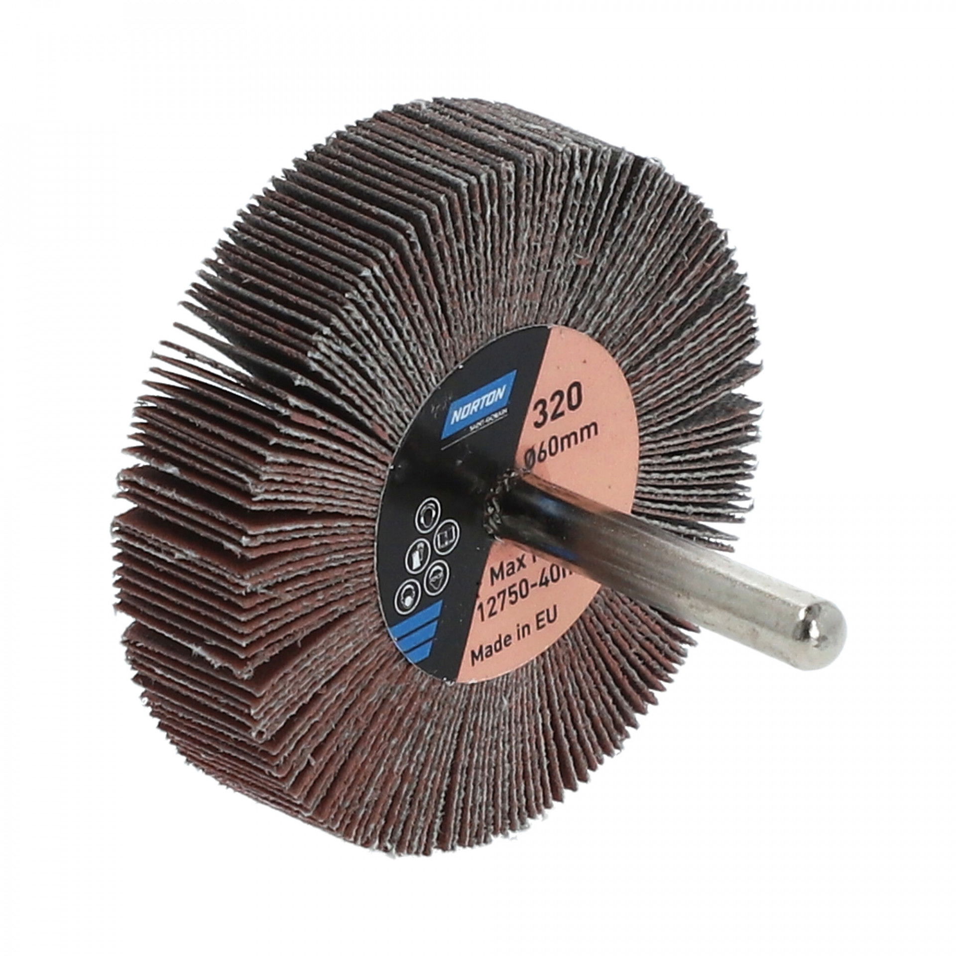 Norton Metal R207Plus csapos lamellás csiszolókorong Ø60x15x6mm P320, 10 db/csomag termék fő termékképe