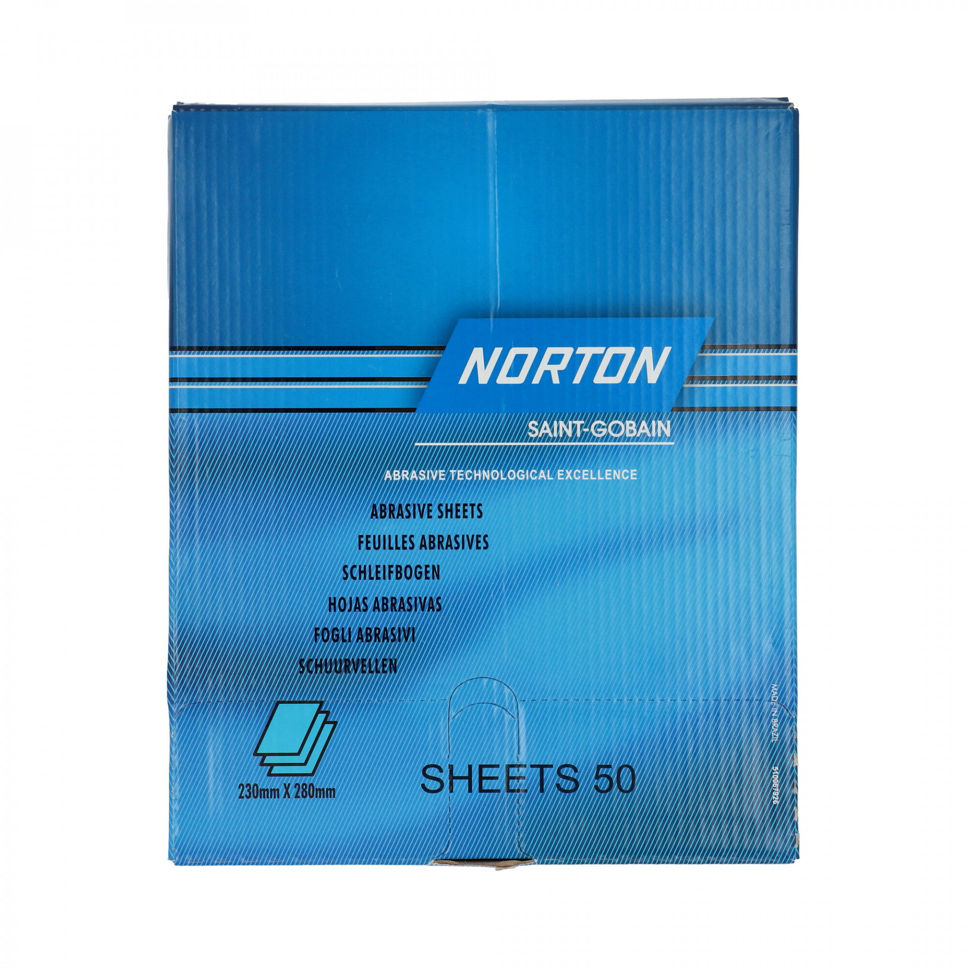 Norton Black Ice T417 vízálló csiszolópapír 230x280mm P320, 50db/csomag termék fő termékképe