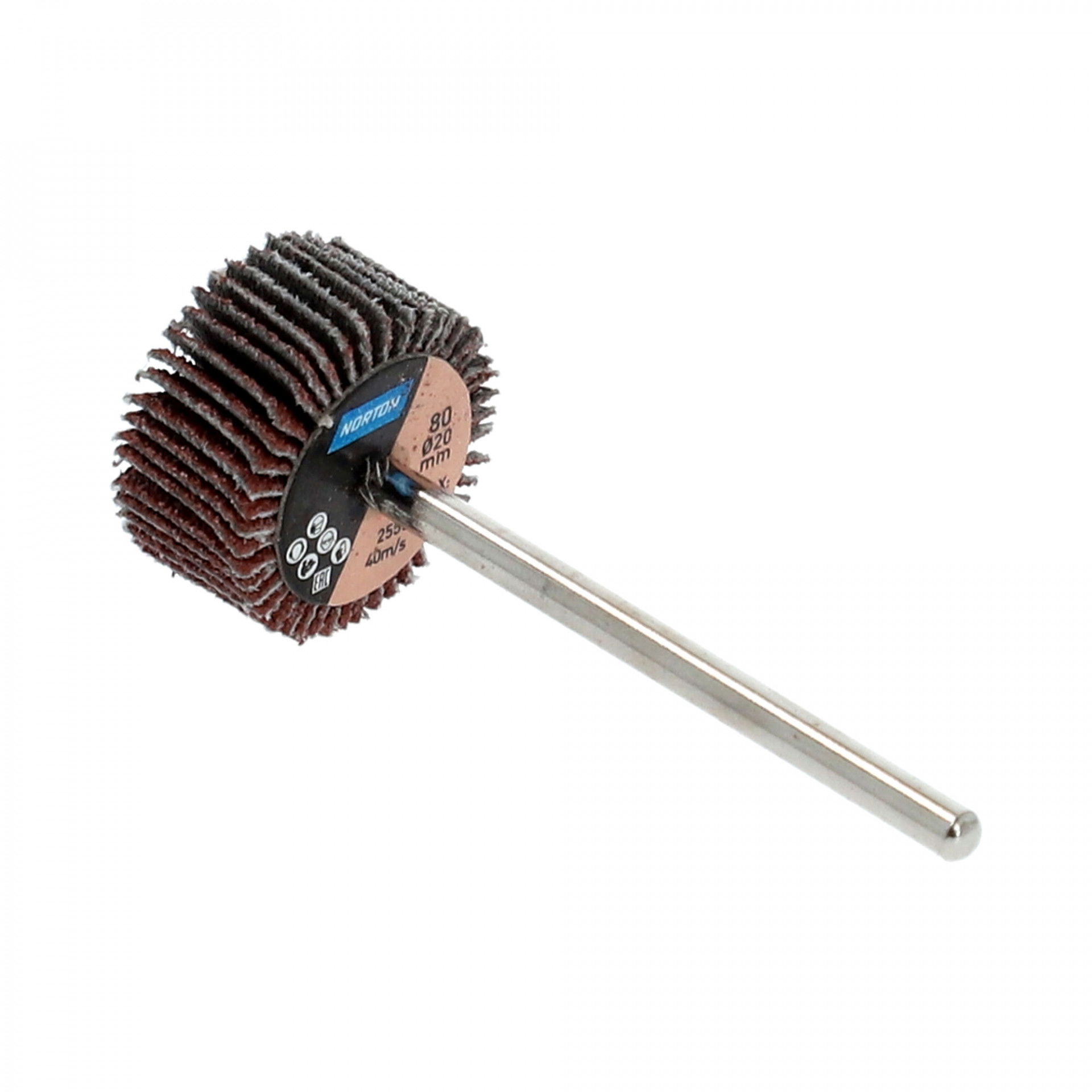 Norton BDX R207Plus csapos lamellás csiszolókorong 20x10x3mm P60, 10 db/csomag termék fő termékképe