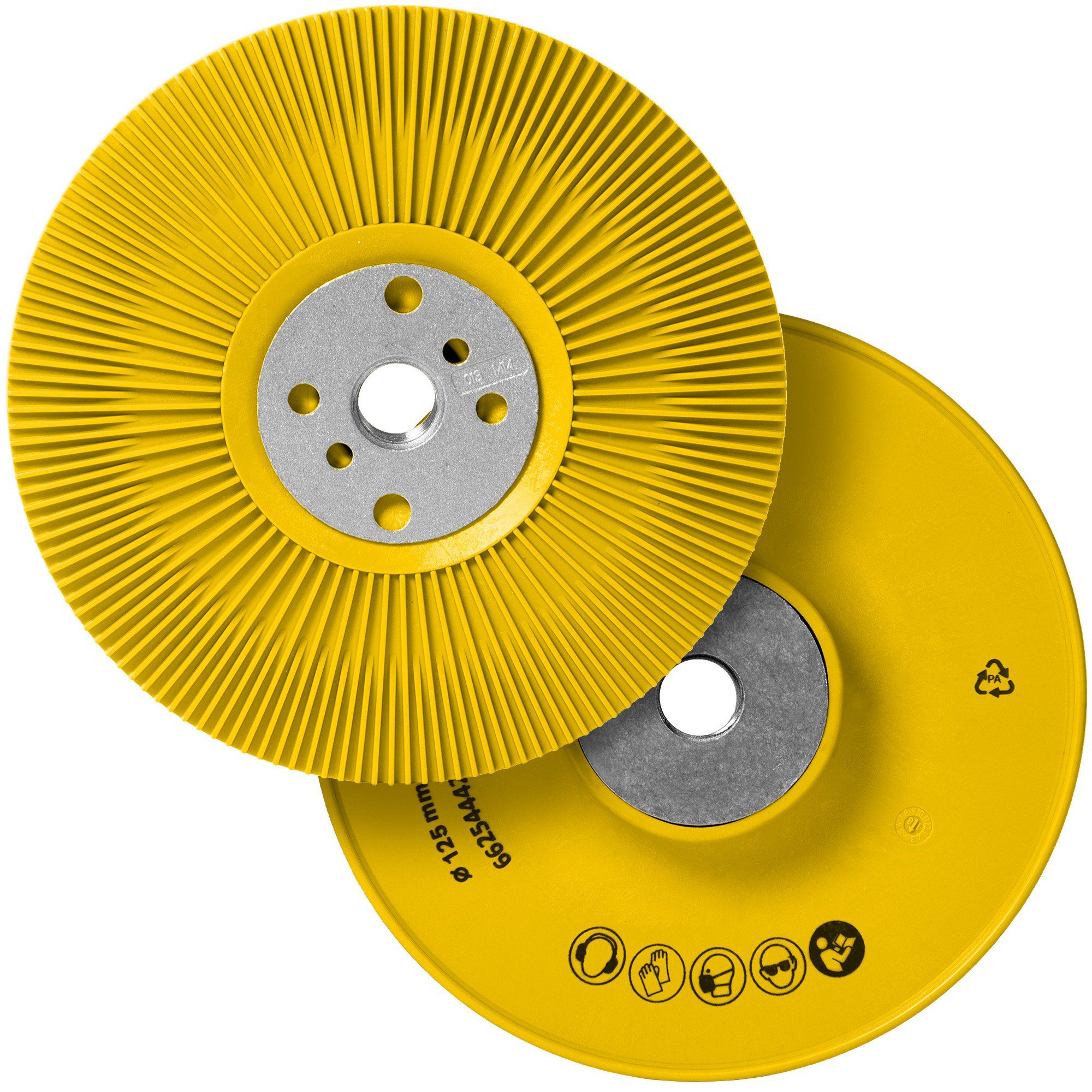 Norton RazorStar® fíbertárcsa felfogó kemény Ø125xM14, 5 db/csomag termék fő termékképe