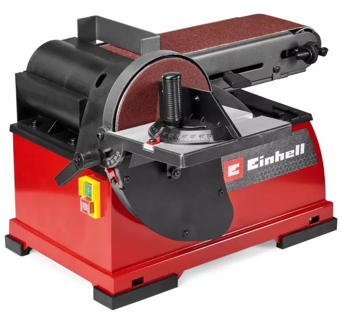 EINHELL TE-US 400 asztali szalagos-tárcsás csiszológép termék fő termékképe
