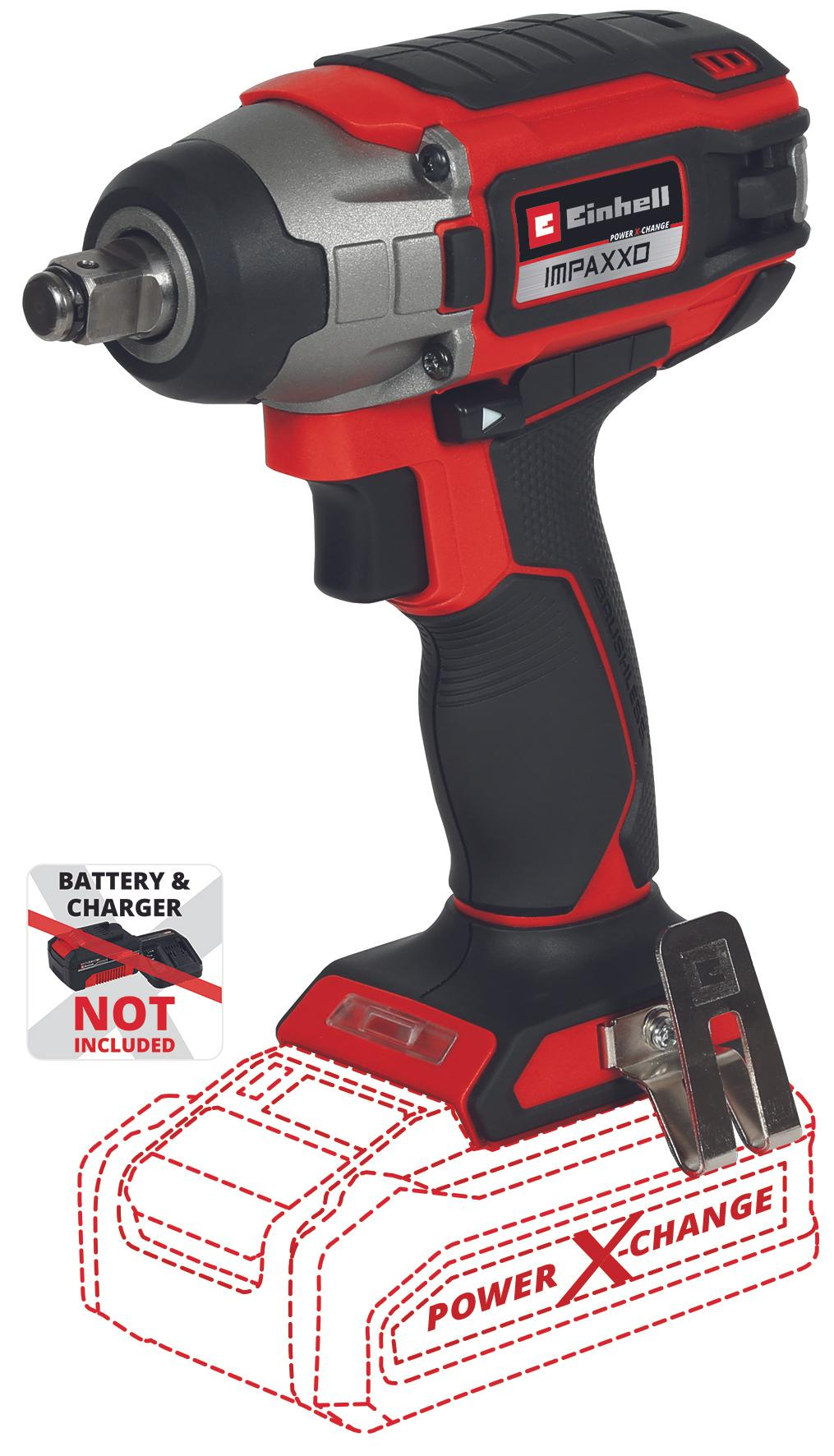 EINHELL IMPAXXO 18/230 akkus ütvecsavarozó (akku és töltő nélkül) termék fő termékképe